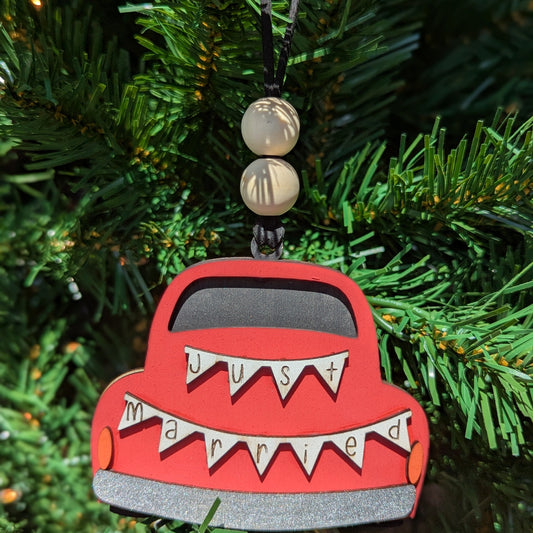 Just Married Ornament