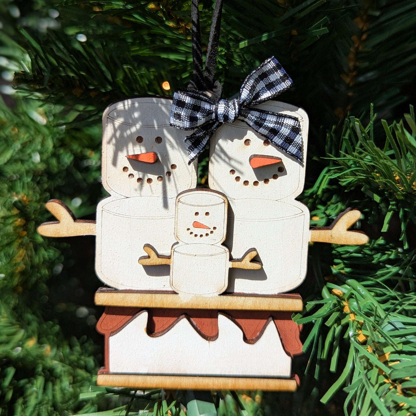 Snowman Family Ornaments