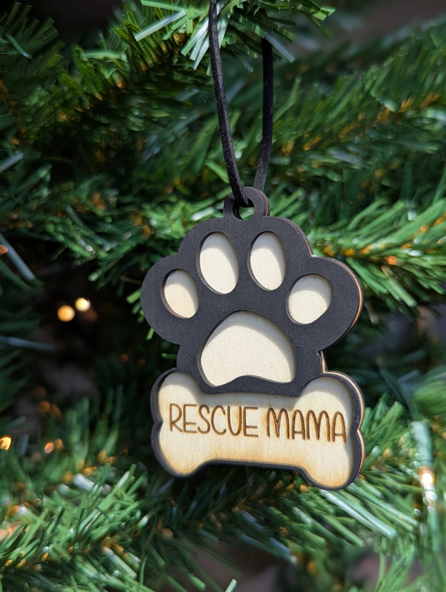 Dog Paw Ornaments