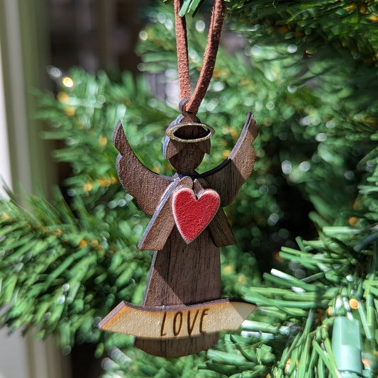 Angel Love Ornament