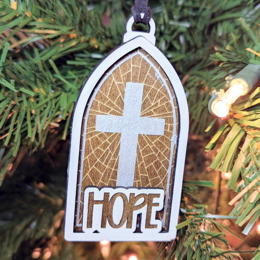 Stained Glass Window Ornament
