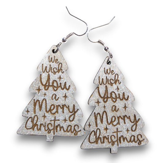 We Wish You a Merry Christmas Earrings