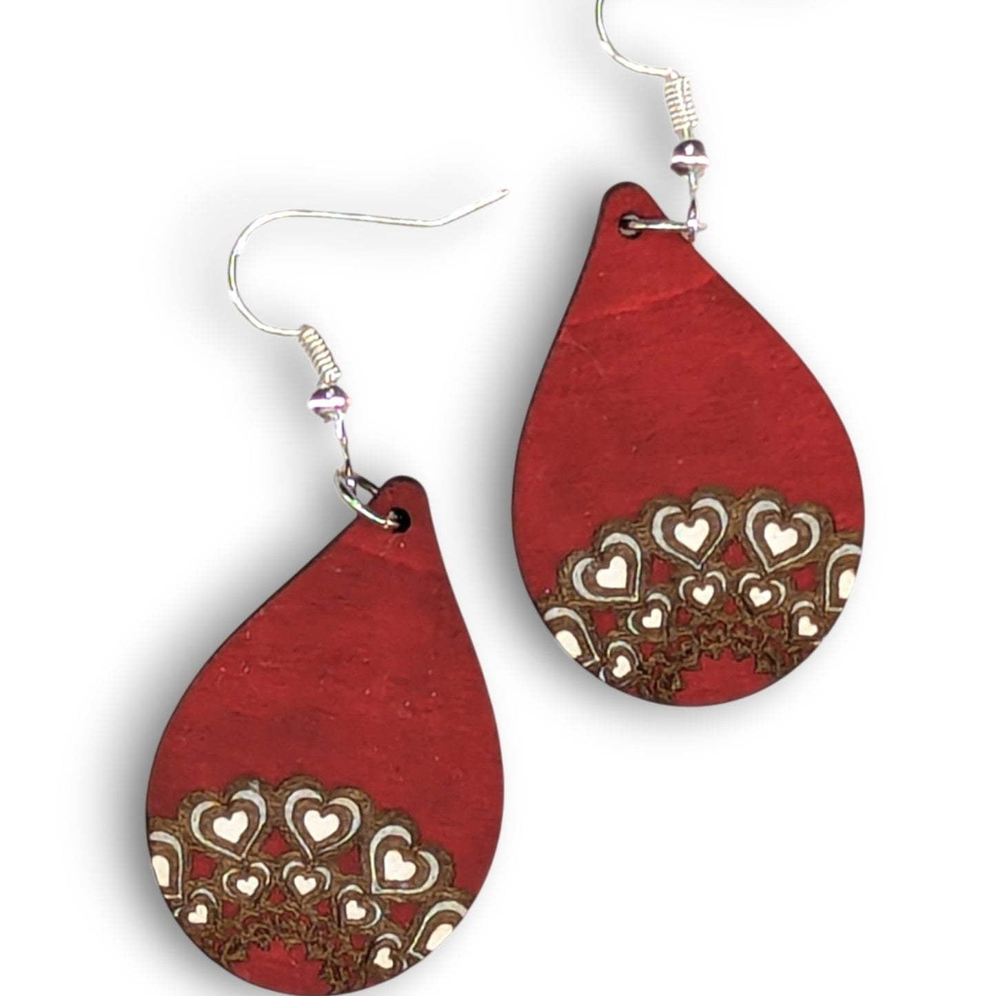 Heart Teardrop Earrings