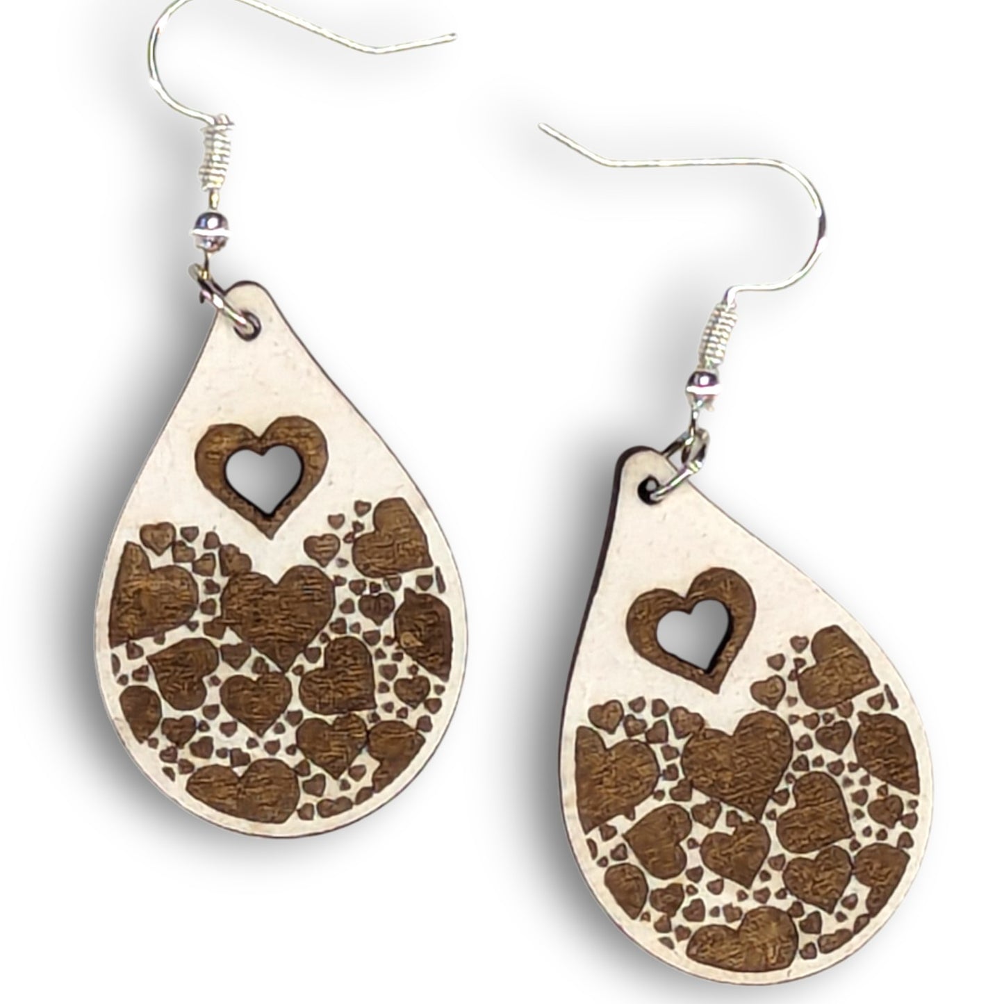 Heart Teardrop Earrings