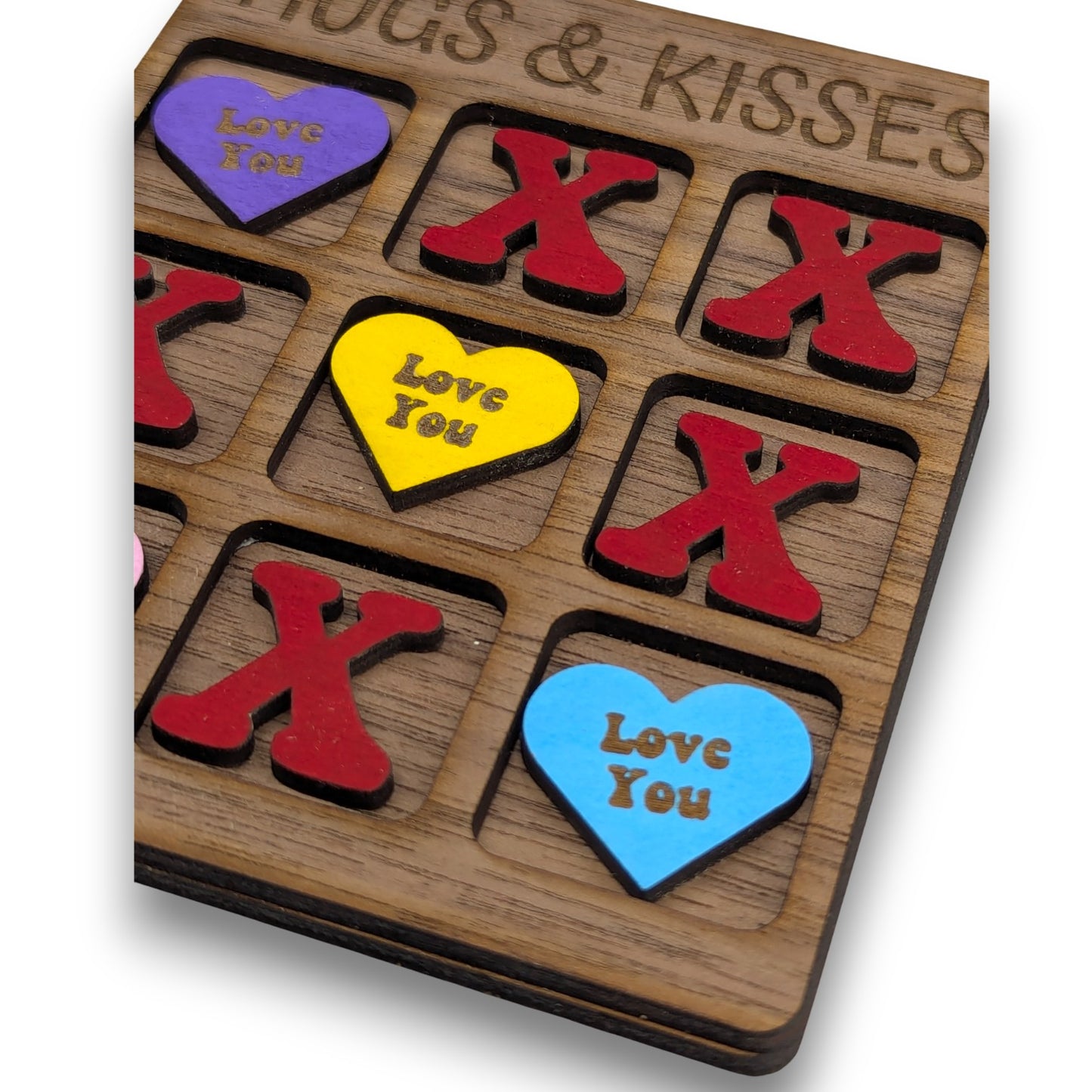 Valentine's Day Tic-Tac-Toe Board