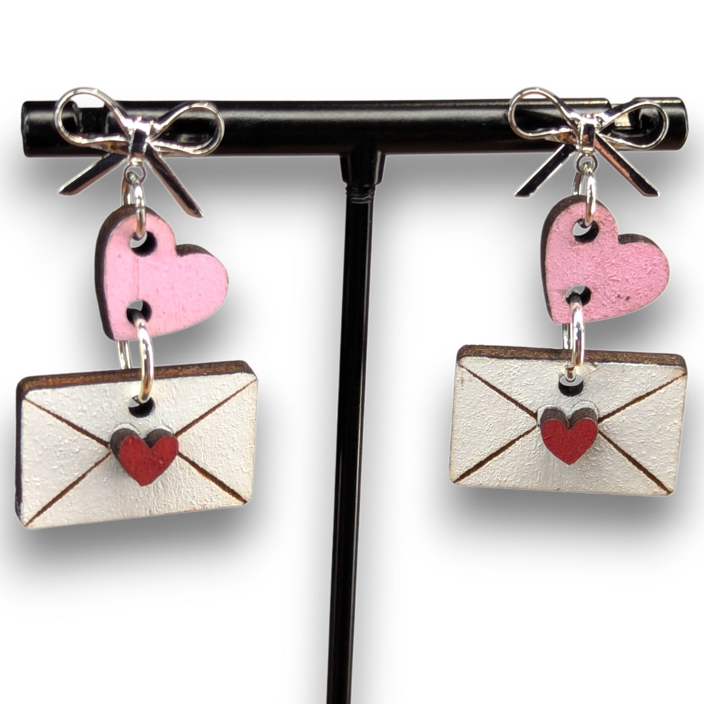 Sending Love Wood Earrings