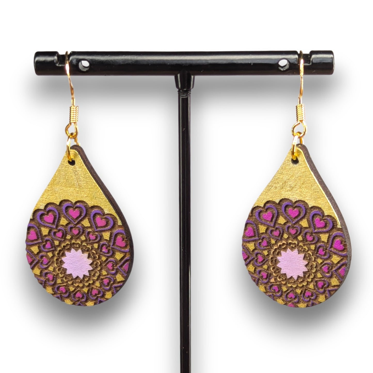 Heart Teardrop Earrings