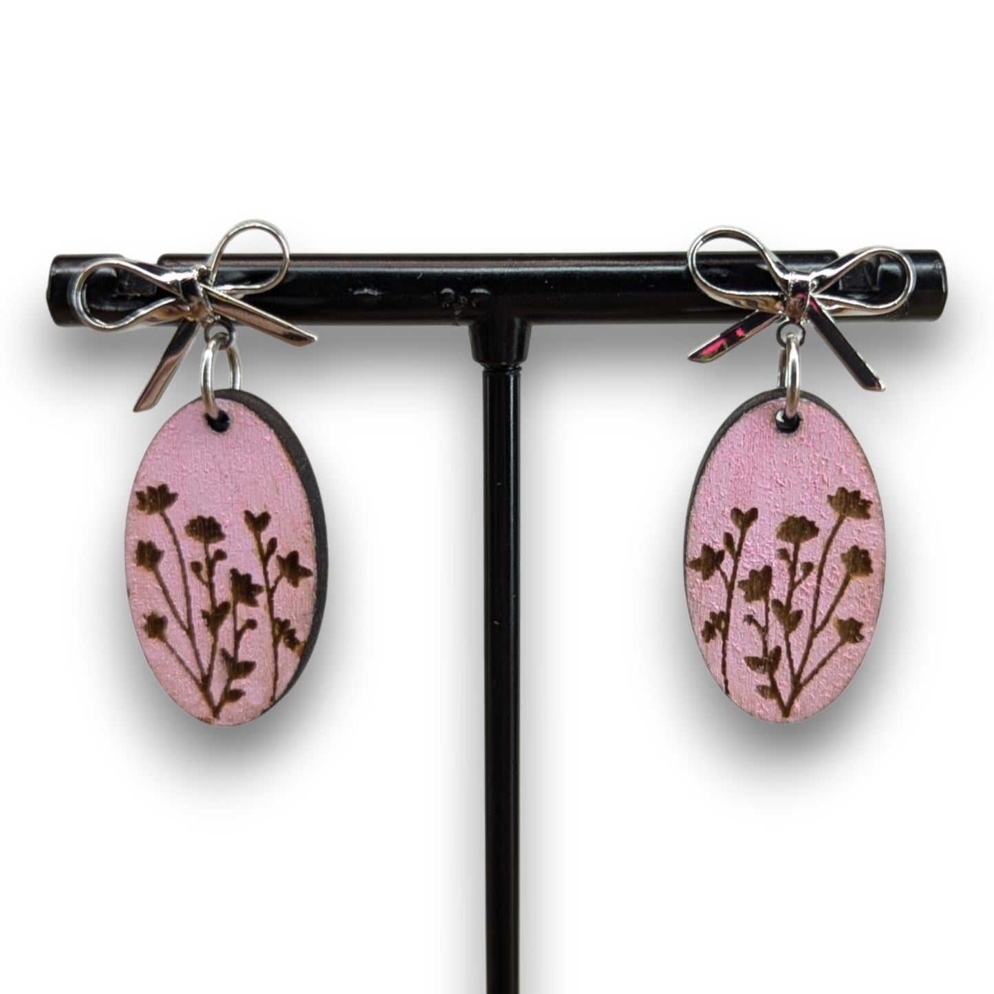 Wildflower Wood Earrings