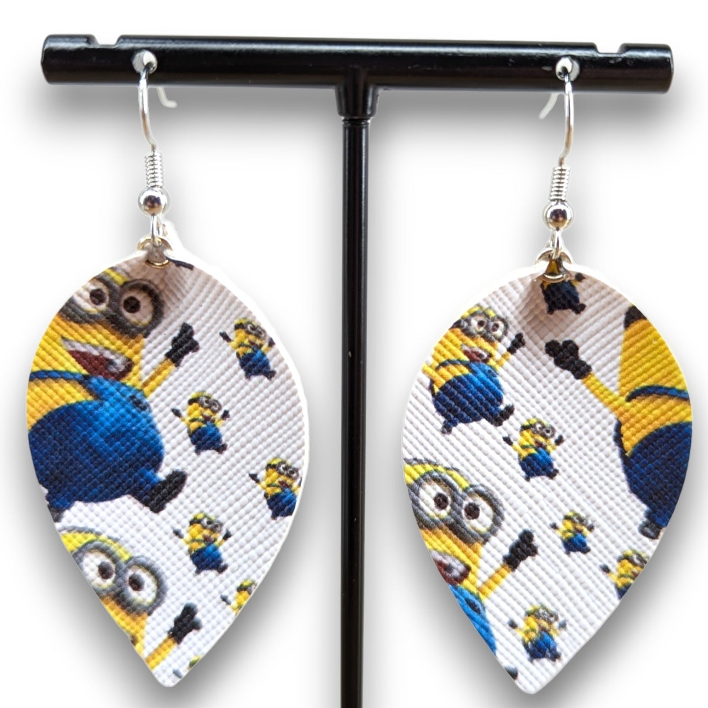 Minions Faux Leather Earrings