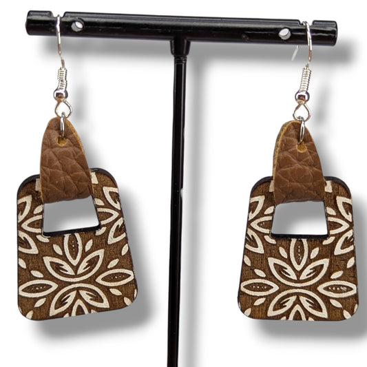 Diamond Damask Earrings