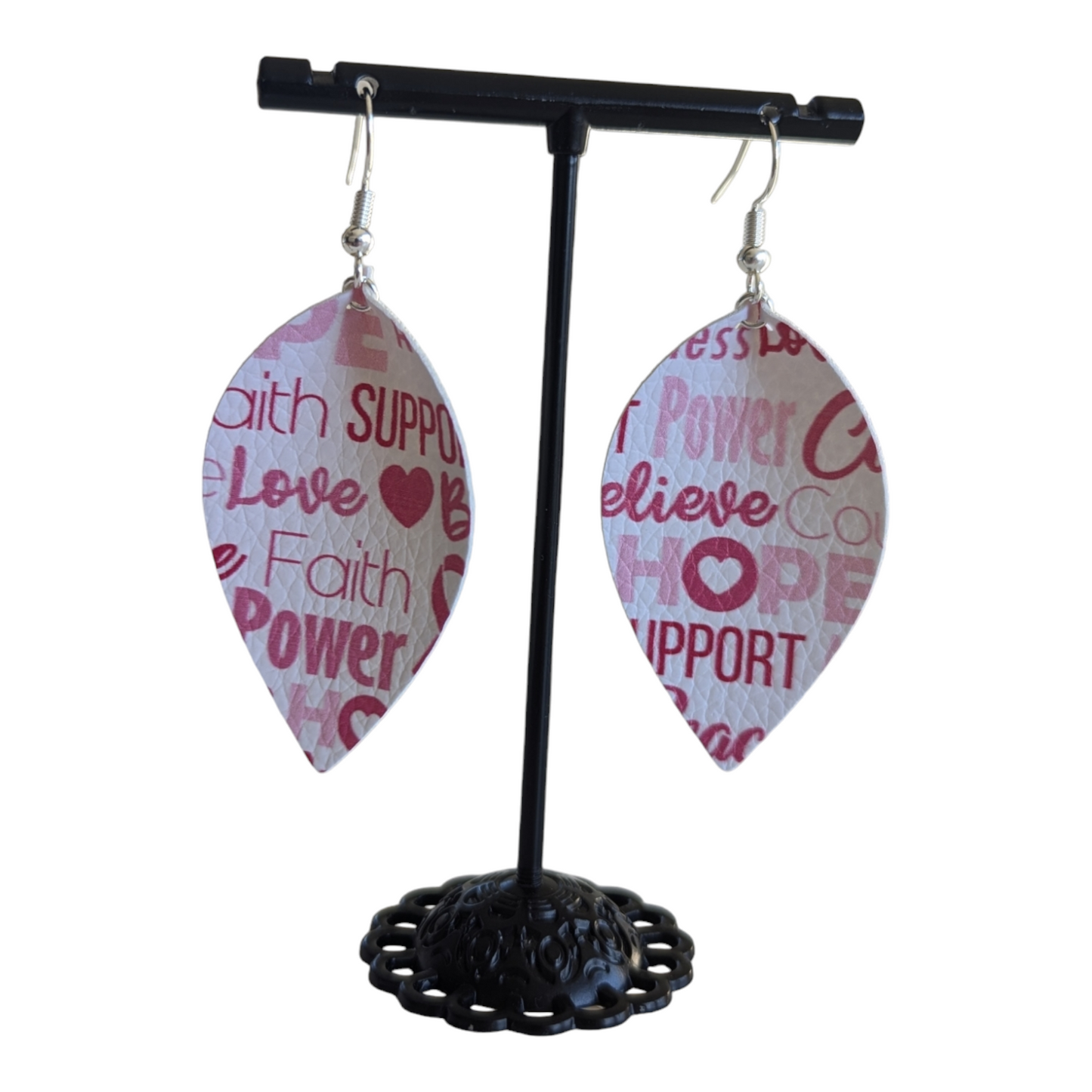 Breast Cancer Earrings