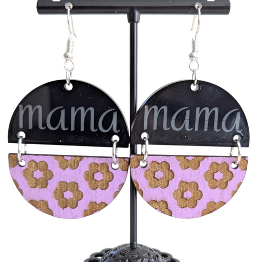 Mama Flower Earrings
