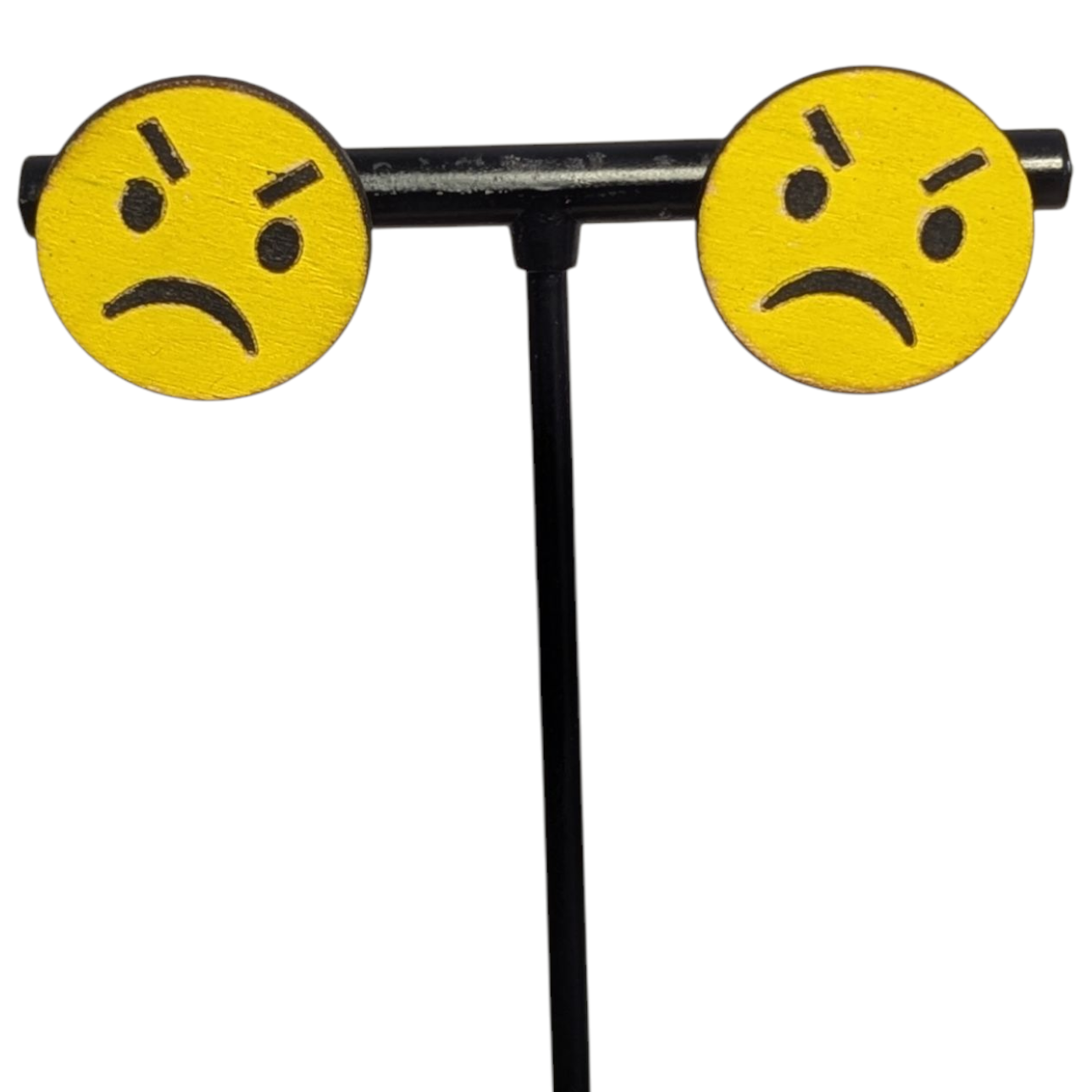 Emoji Face Stud Earrings