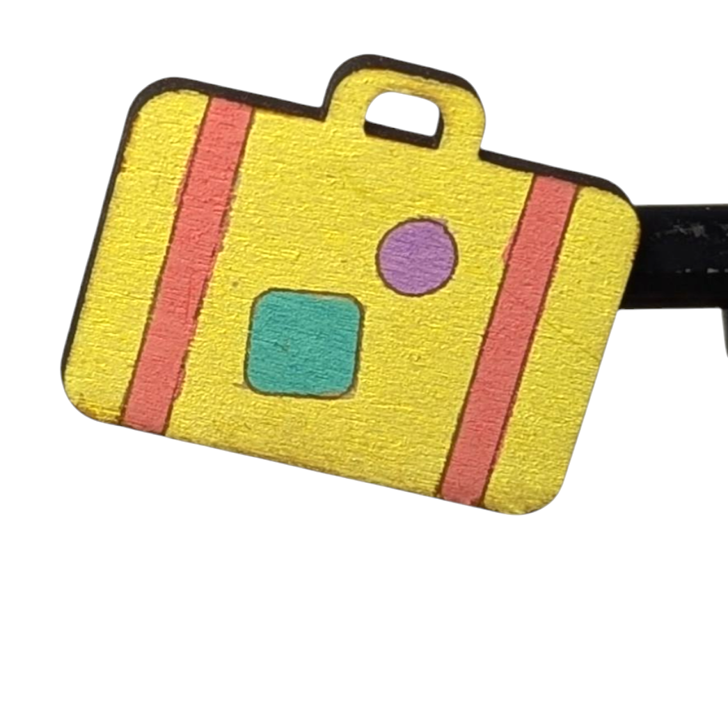 Luggage Stud Earrings