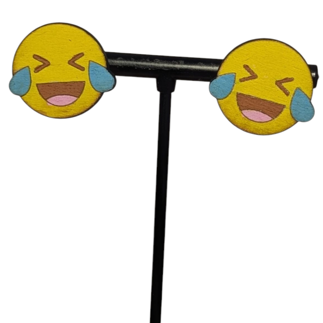 Emoji Face Stud Earrings