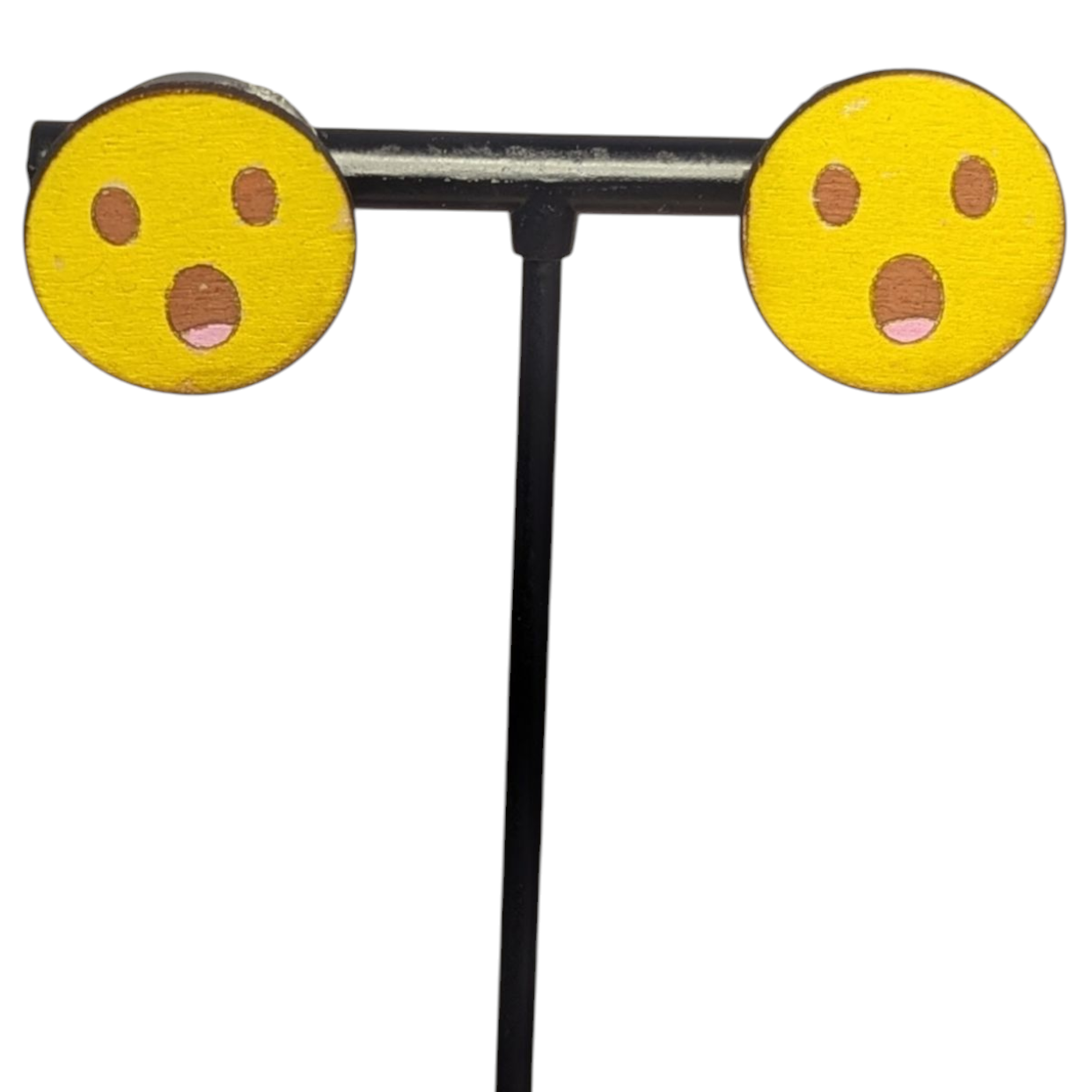 Emoji Face Stud Earrings