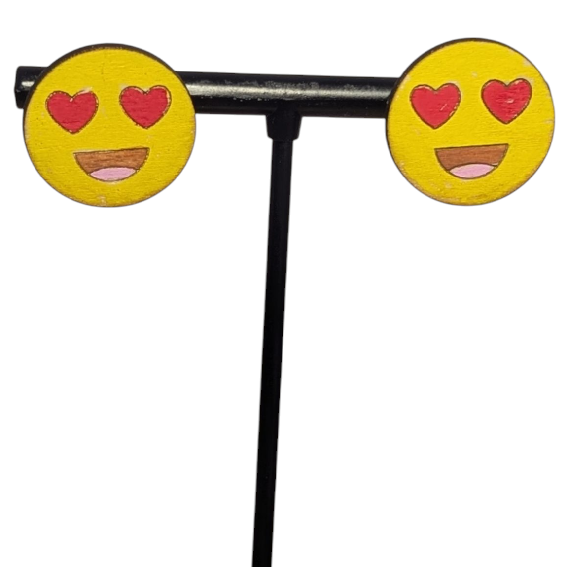 Emoji Face Stud Earrings