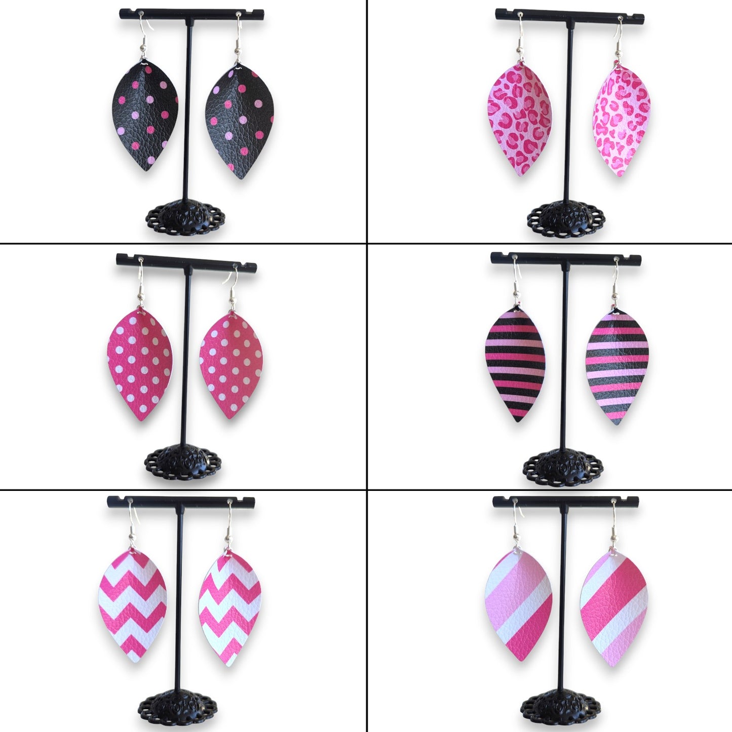 Pink Earrings