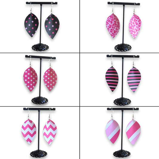 Pink Earrings