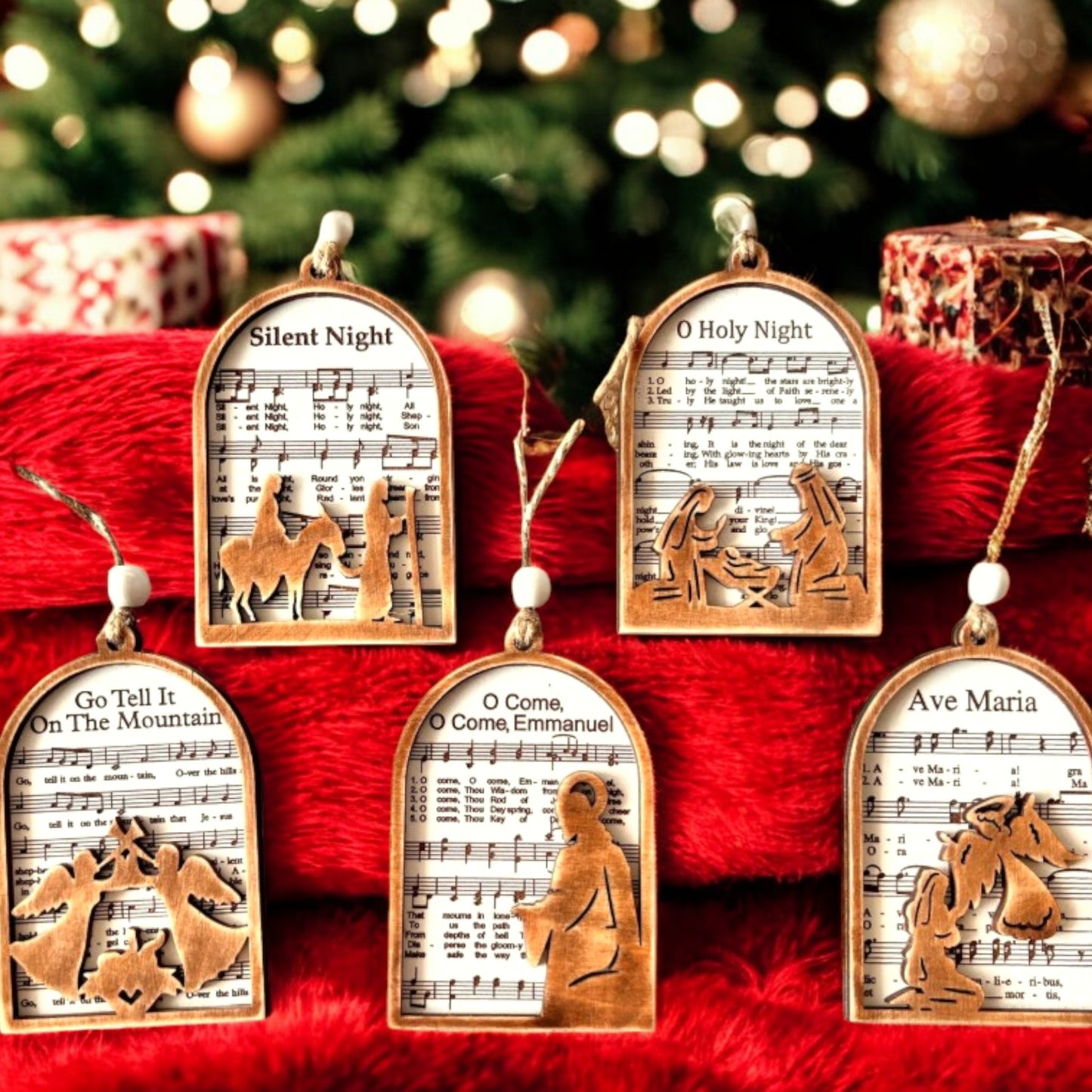 Christmas Song Ornaments