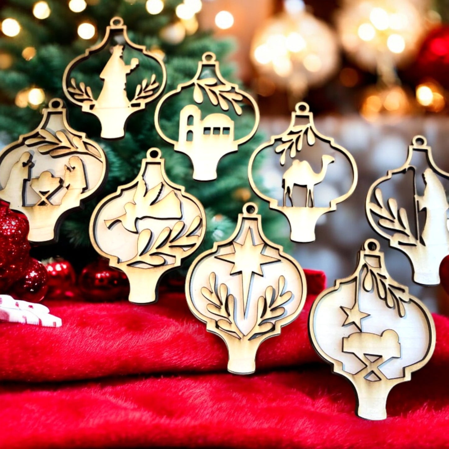 Nativity Christmas Ornaments