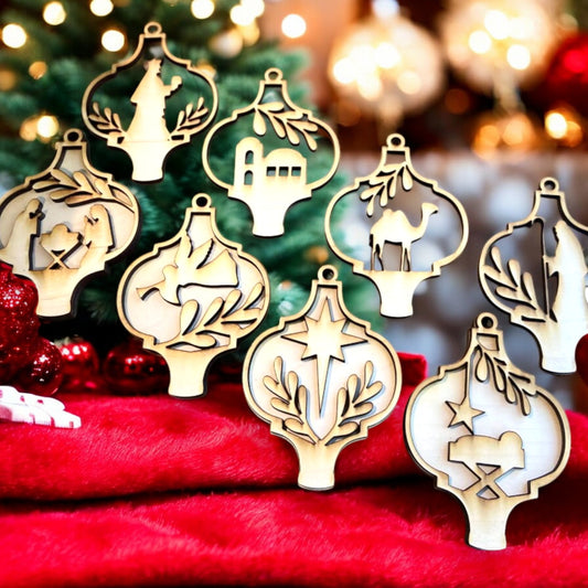 Nativity Christmas Ornaments