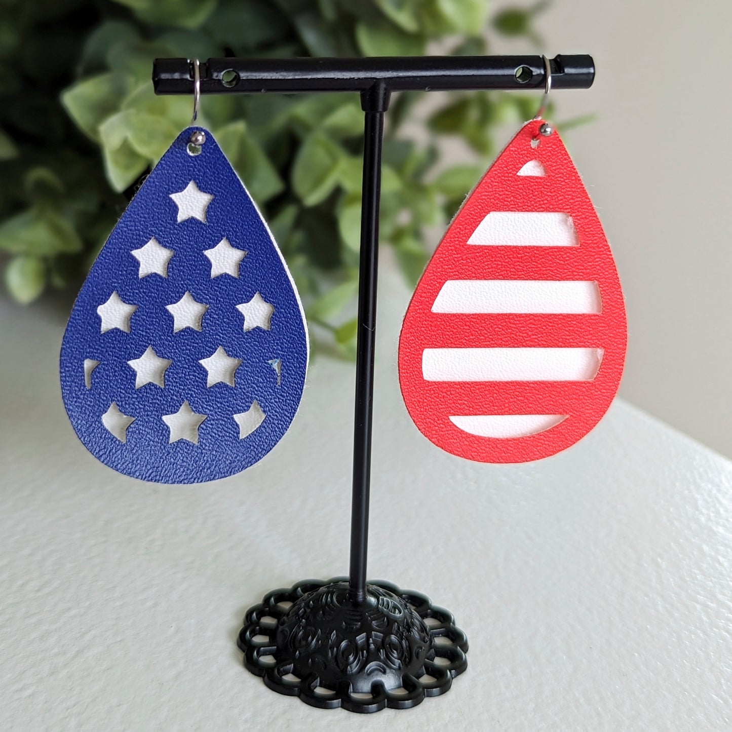 Flag Earrings