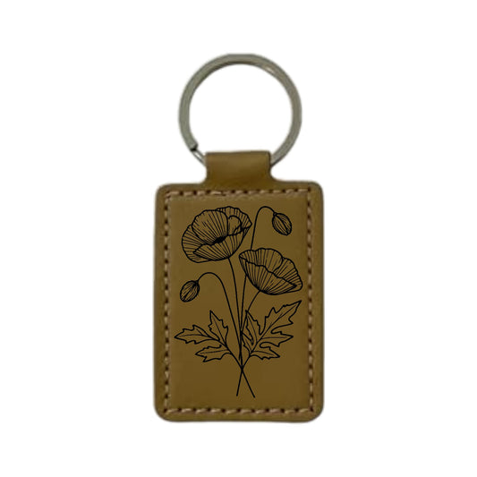 Custom Leather Keychains